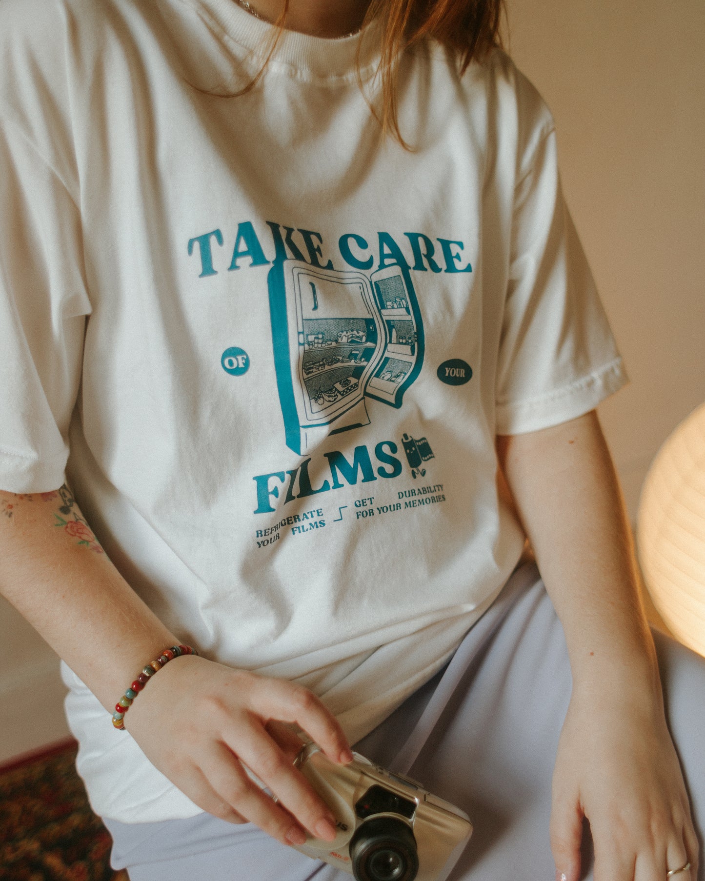 Camiseta Take Care Of Your Films