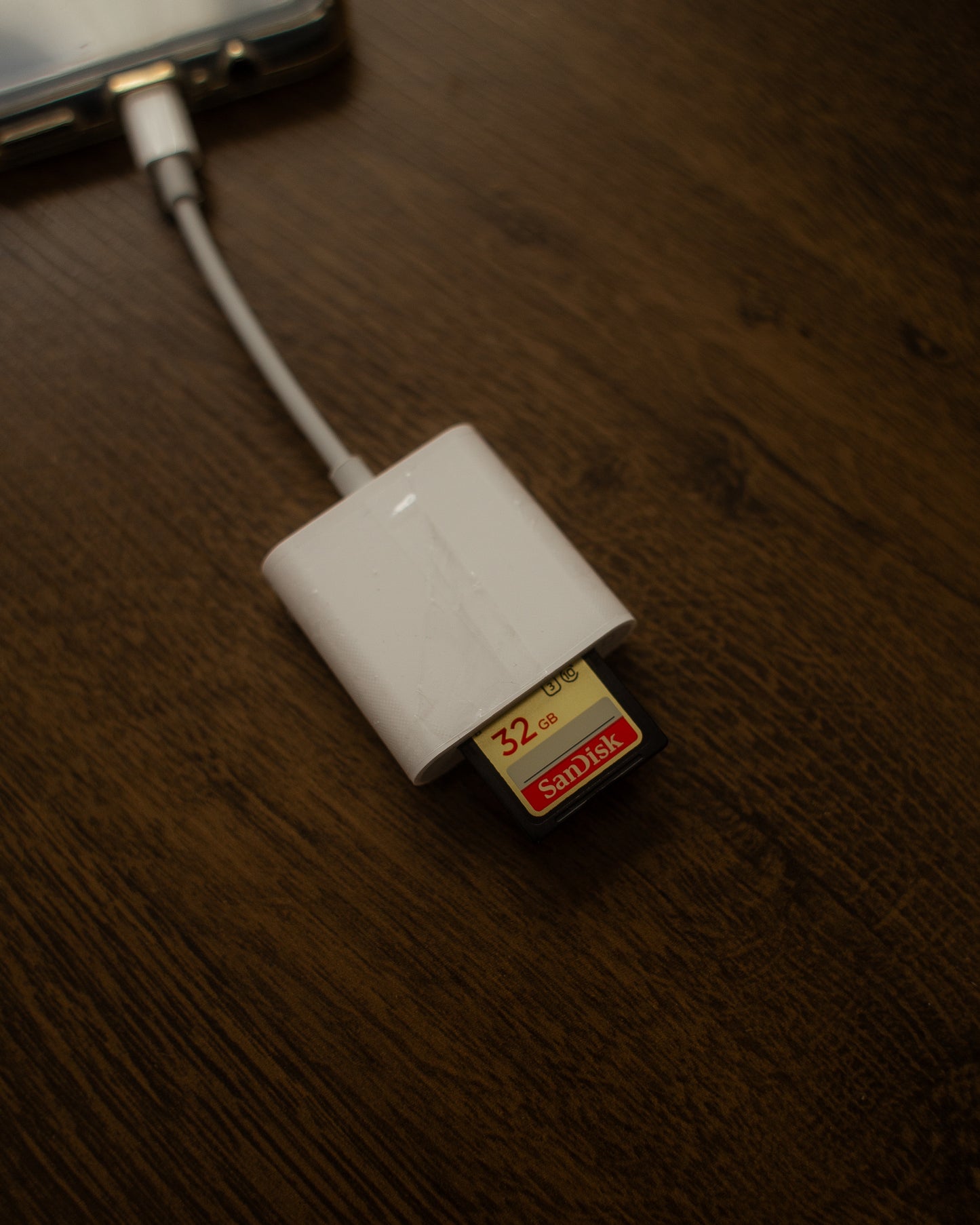 Adaptador de cartão SD para Tipo C
