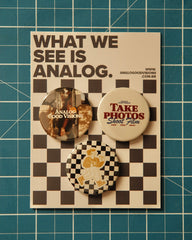 Cartela de bottons Analog