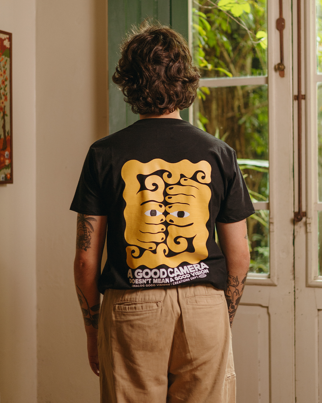 Camiseta Good Vision - preta