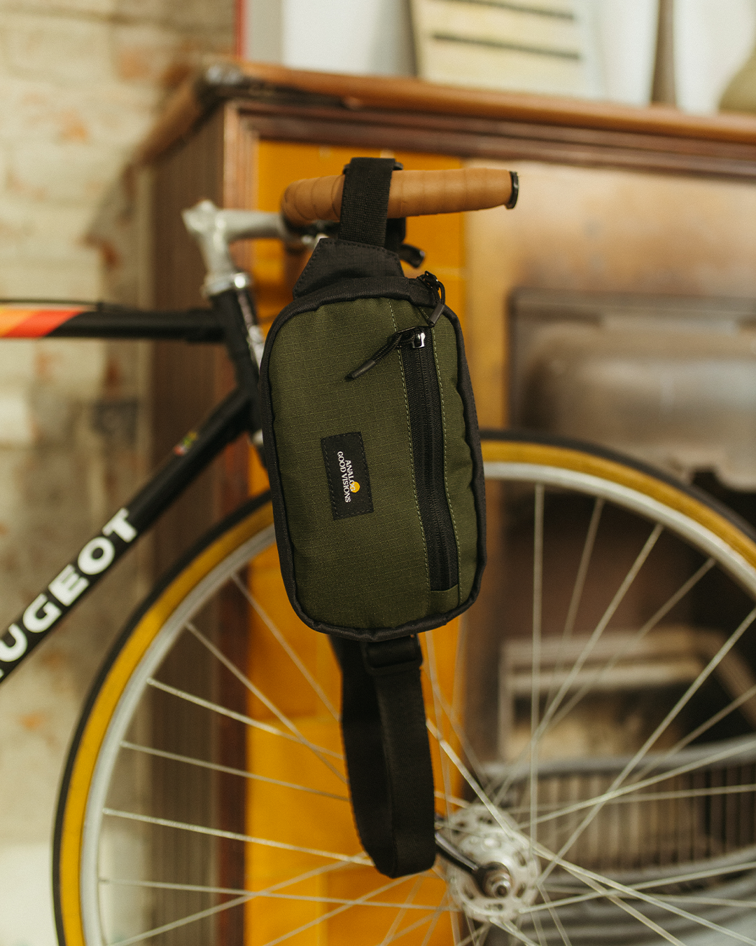 Camera bag crossbody Analog - Verde