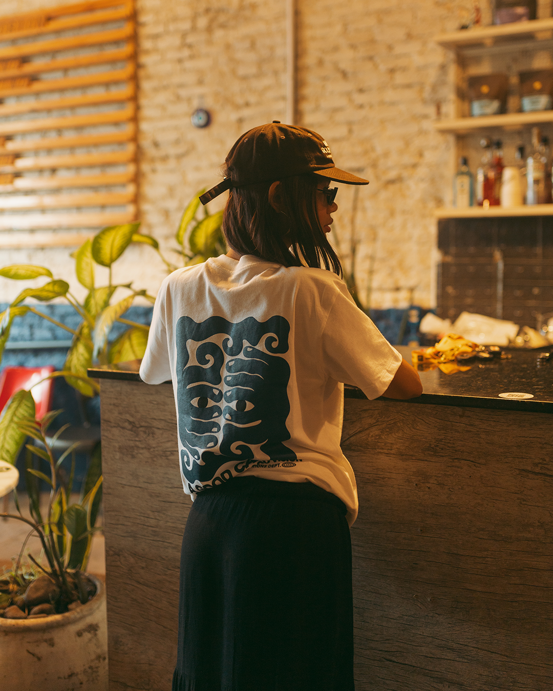 Camiseta Good Vision - off white