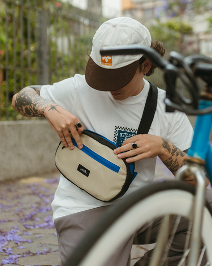 Camera bag crossbody Analog large - beige