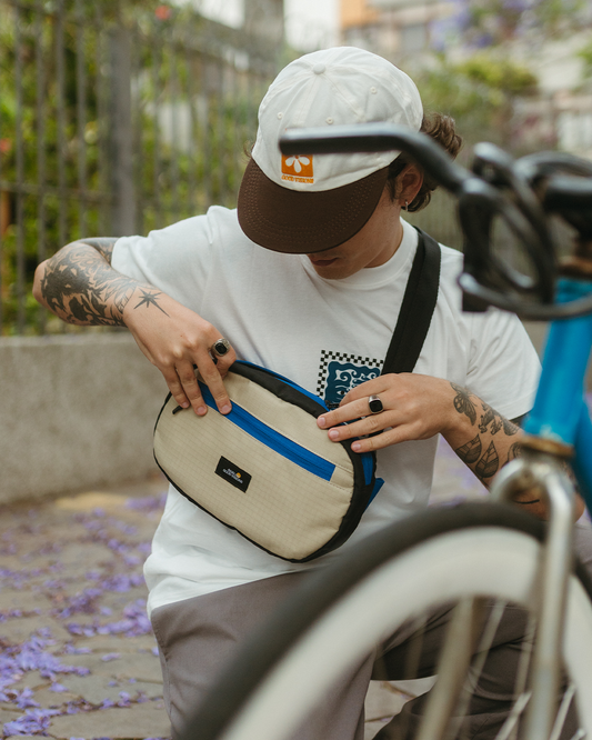 Camera bag crossbody Analog large - beige