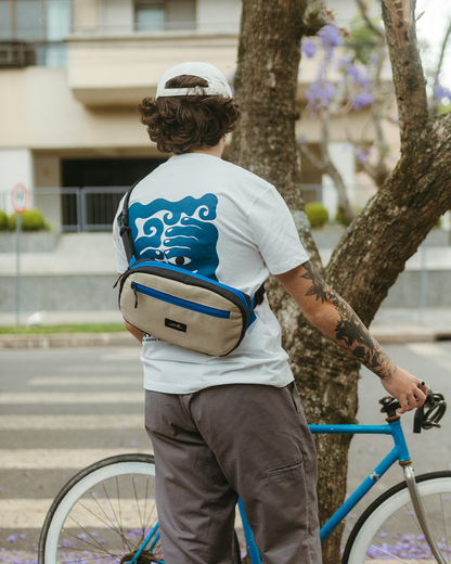 Camera bag crossbody Analog large - beige