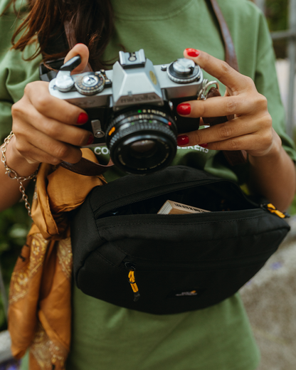 Camera bag crossbody Analog large - black