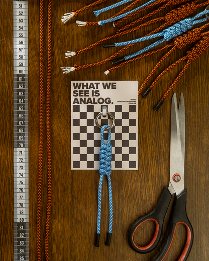 Chaveiro Paracord Analog
