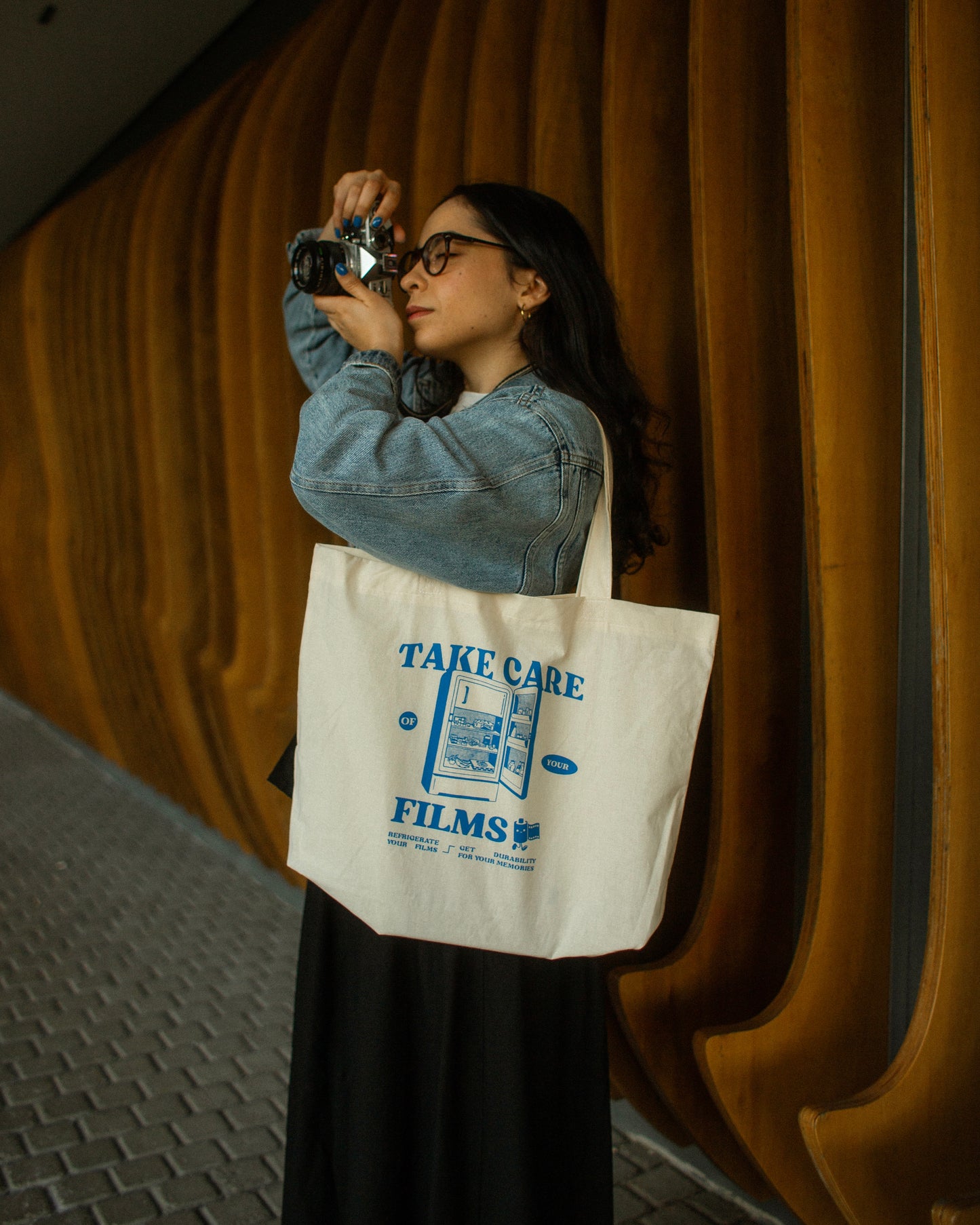 Tote Bag Take Care Of Your Films