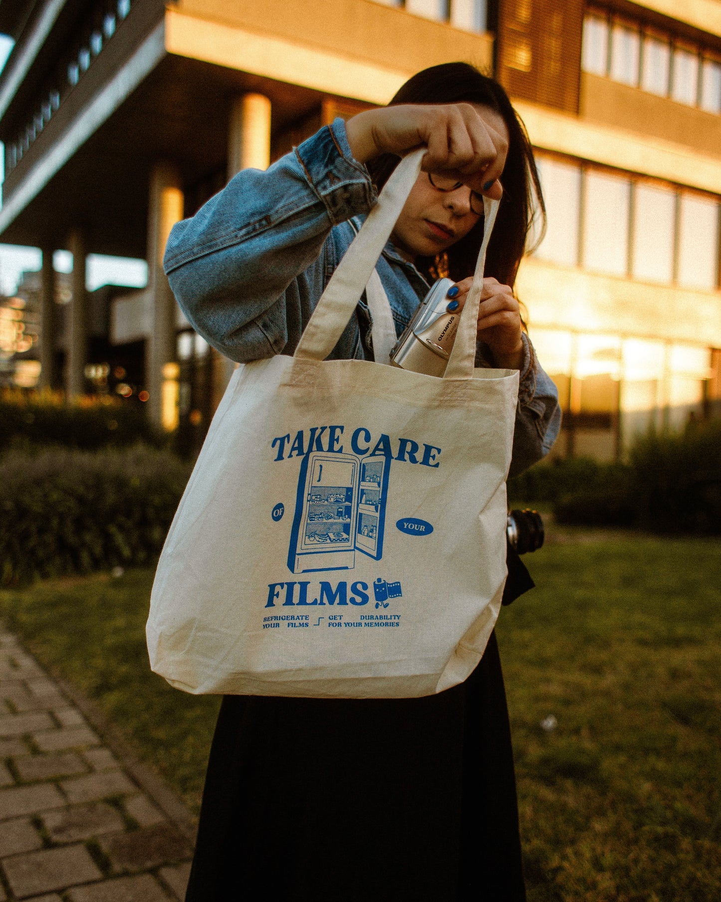 Tote Bag Take Care Of Your Films