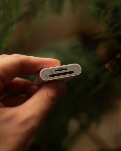Adaptador de cartão SD para Tipo C
