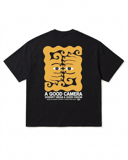 Camiseta Good Vision - preta
