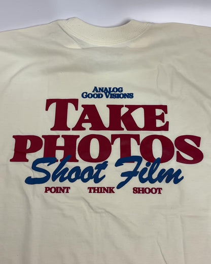 Camiseta Take Photos, Shoot Film - Tam M