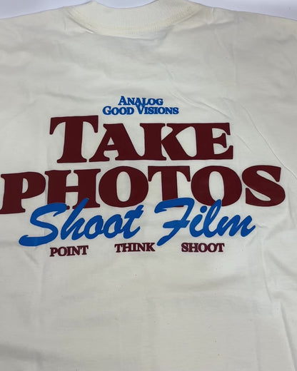 Camiseta Take Photos, Shoot Film - Tam M