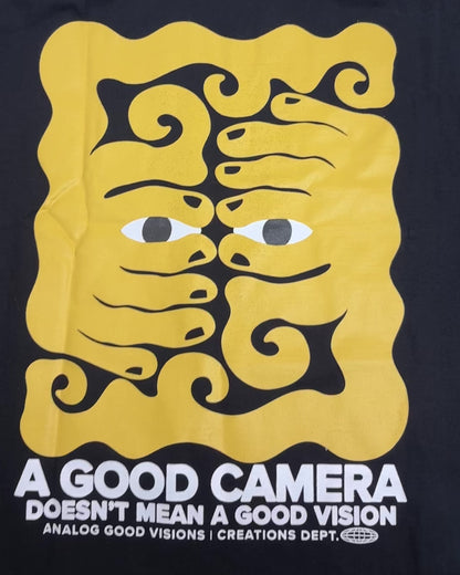 Camiseta Good Vision preta - Tam G
